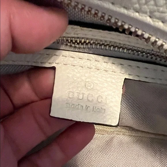 Gucci cream Leather Crossbody Bag - Picture 6 of 6